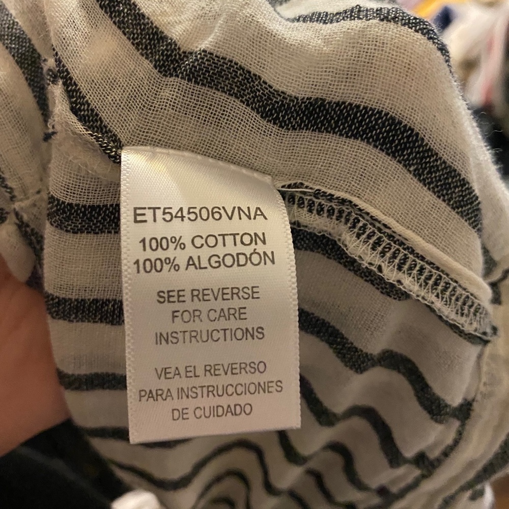 Altar'd State Wrap Stripe Embroidered Boho Blouse - Picture 2 of 7